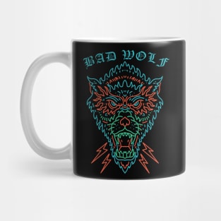 tattoo, bad wolf Mug